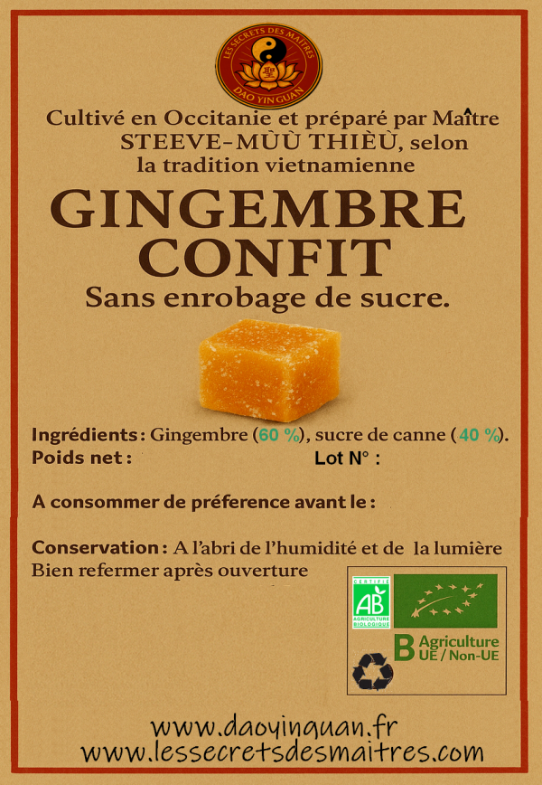 Délices de Gingembre en morceaux